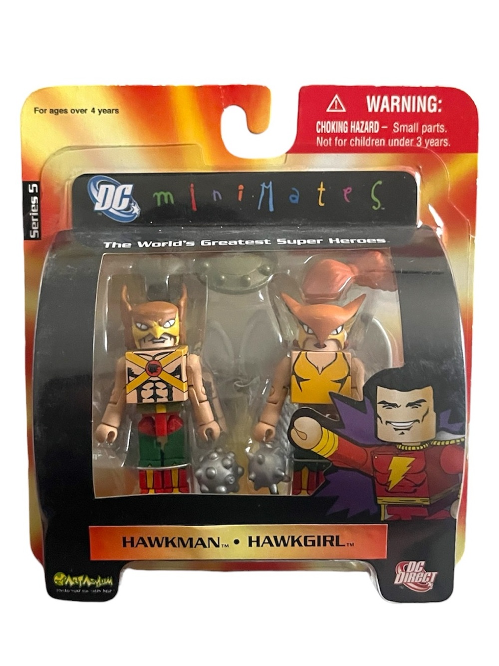 DC Minimates Hawkman‎ & Hawkgirl Action Figure 2-Pack